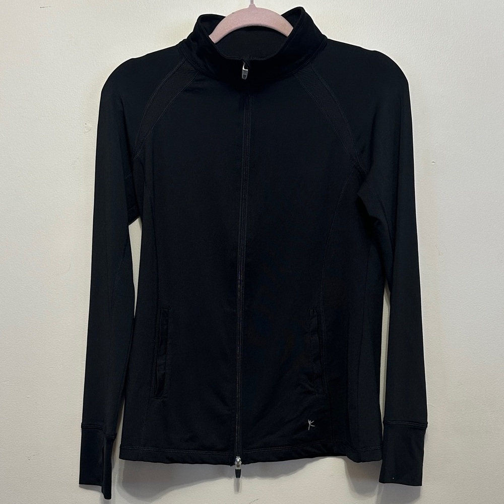 Danskin Now Black Full-Zip Jacket